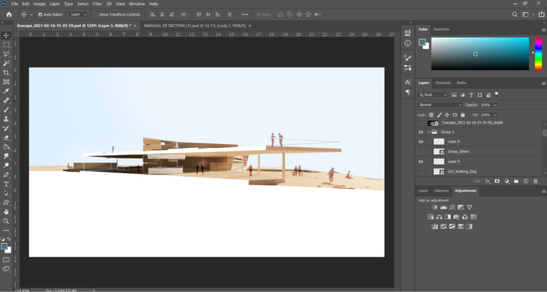Illustrator Section HOW TO: SECTION PERSPECTIVES - AIAS